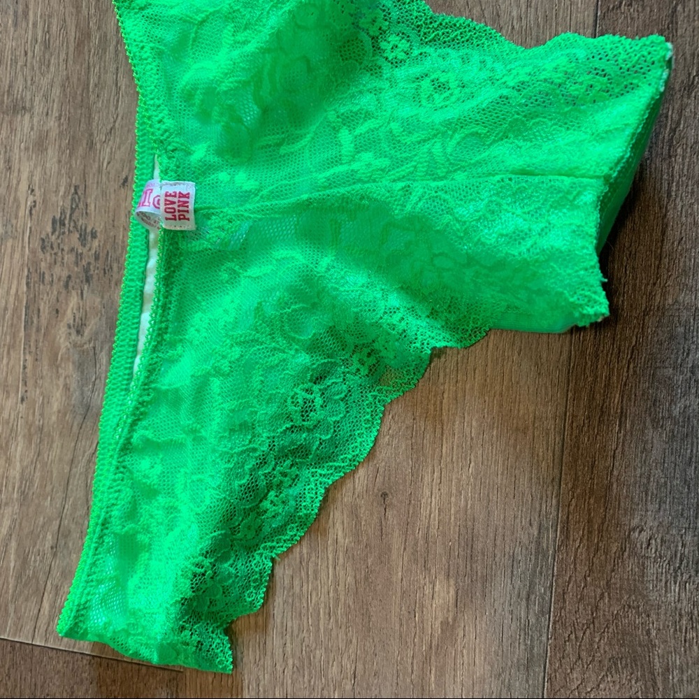 VS Vintage PINK Skinny Dipping Lace Back Hipster Panty - Picture 9 of 10